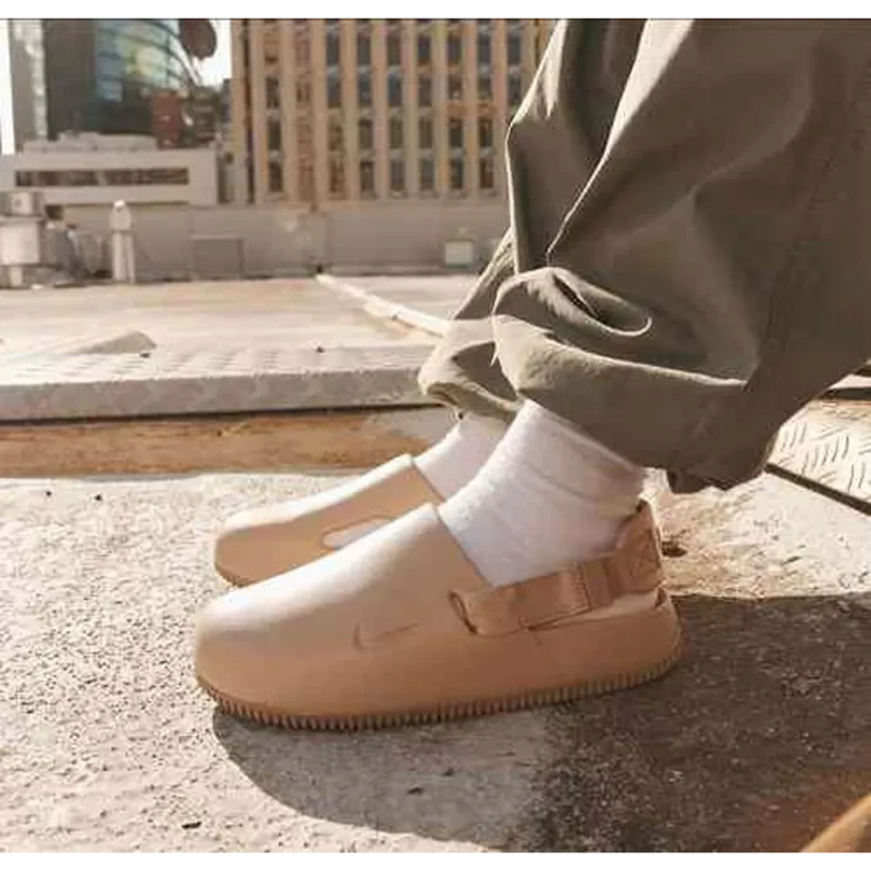 Classy Nike Calm Mule Brown Shoes For Men (SHI212)