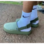 Classy Nike Calm Mule Green Shoes For Men (SHI213)