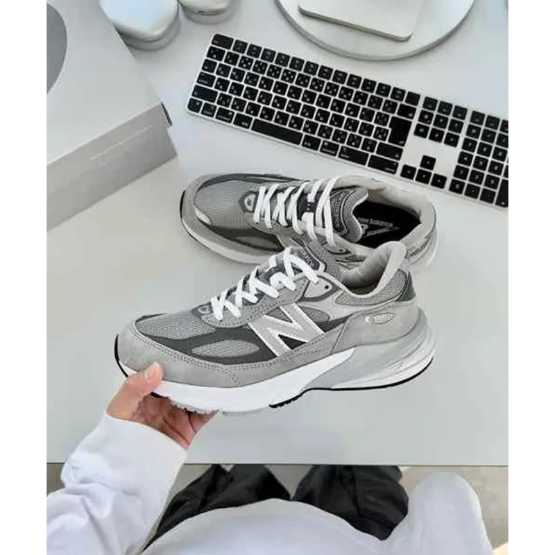 Classy New Balance 990 V6 Classic Grey Reflective Shoes For Men (SHI215)