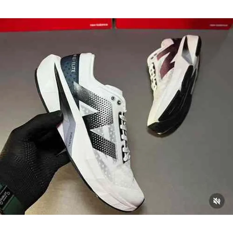 Premium New Balance Fuelcell Rebel V4 White Black Shoes For Men (SHI484)