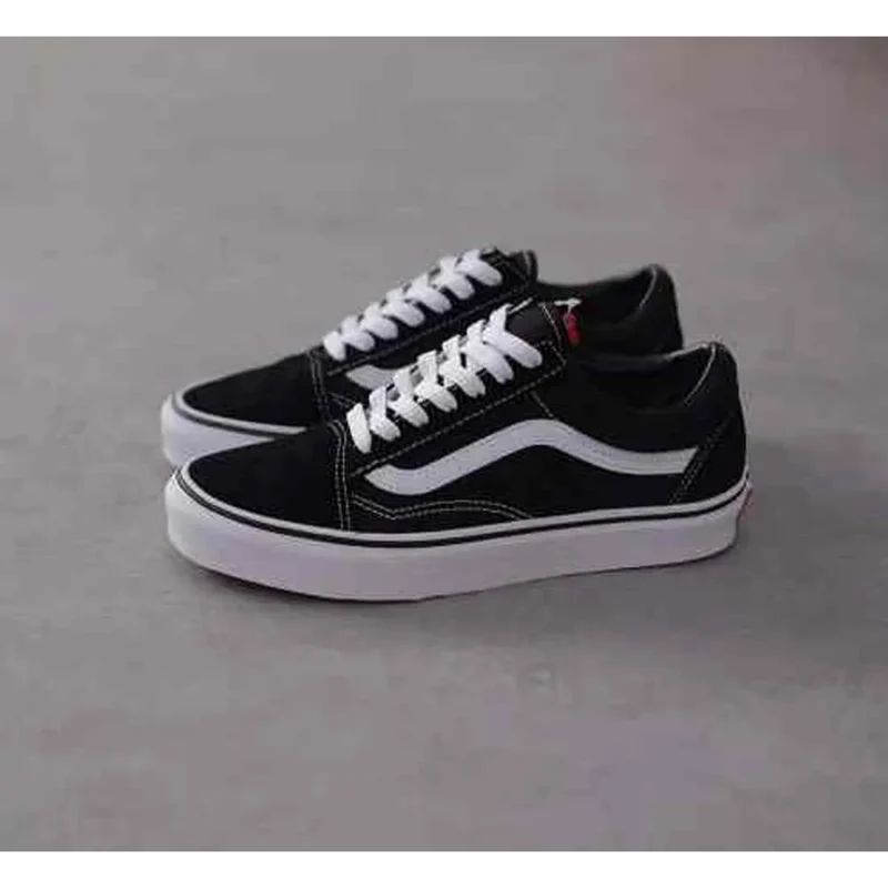 Premium Vans Old Skool Black White Shoes For Men (SHI508)