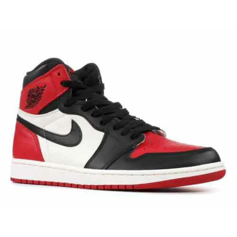 Premium Air Jordan Retro 1 Bred Toe High Shoes For Men (SHI513)