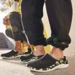 Premium Crocs Lite Ride 360 Black Yellow Camo Clogs For Men (SHI516)