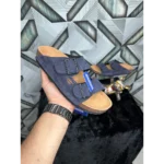 Premium Birkenstock Arizona Navy Blue For Men (SIS384)