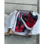 Premium Nike Jordan Retro 1 Bred Patant Surplus Shoes For Men (BSF1273)