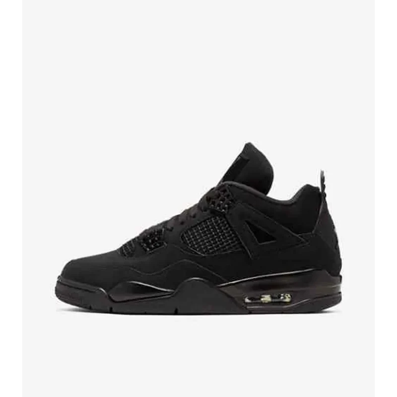 Premium Air Jordan Retro 4 Black Cat Shoes For Men (SNC588)