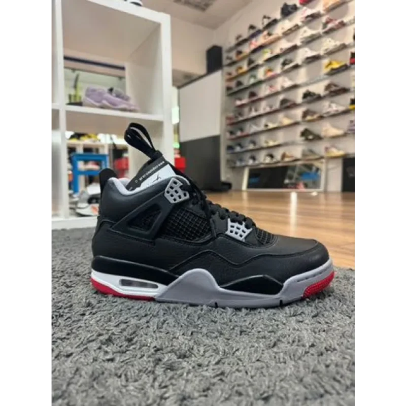 Classy Air Jordan Retro 4 Reimagined Bred Shoes For Men (SFS1346)