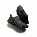 Classy Hoka One Cliftone 9 Black Shoes For Men (SP211)