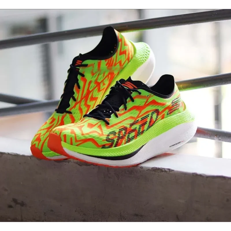 Classy Skecher Go Run Speed Beast Green Shoes For Men (S1H53)