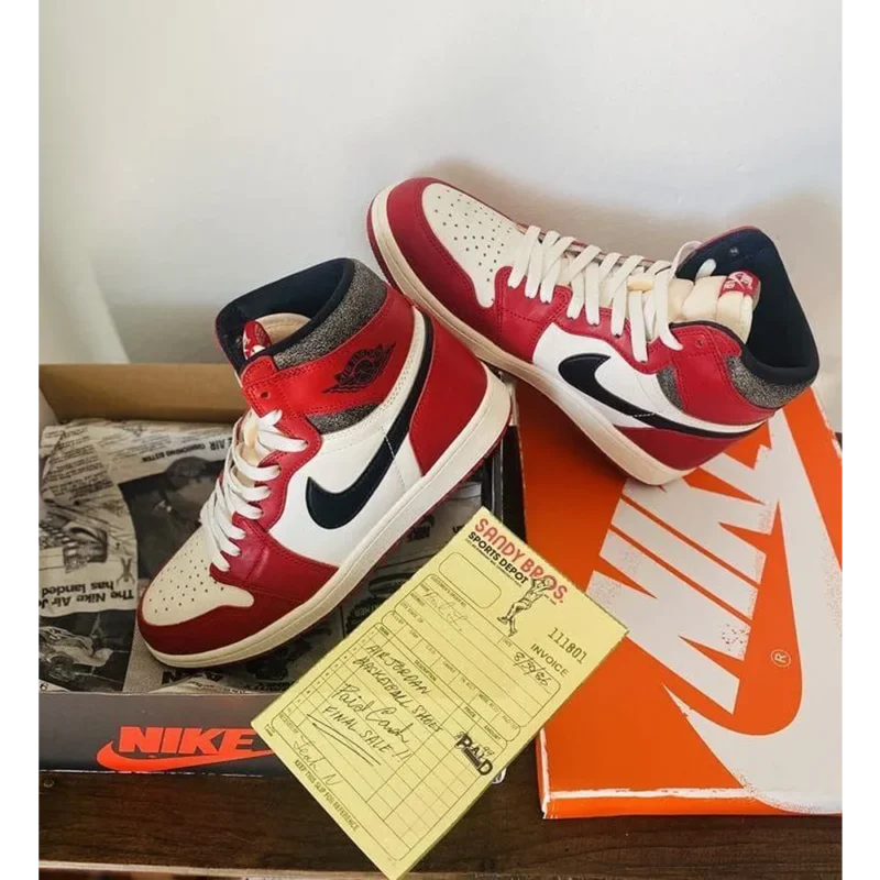 Classy Nike Air Jordan Retro 1 Lost & Found Shoes For Men (S1H60)