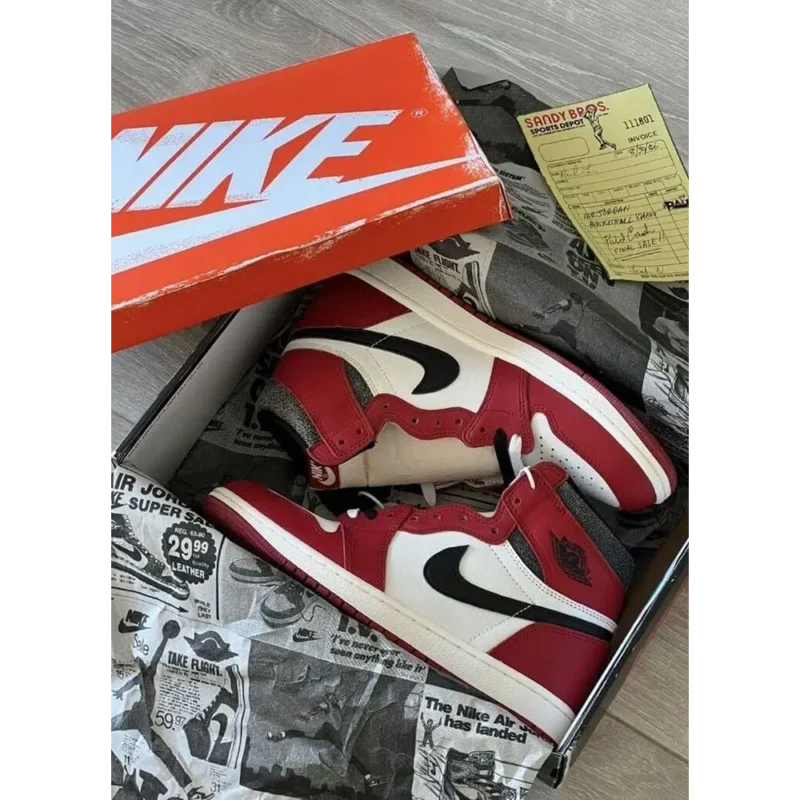 Classy Nike Air Jordan Retro 1 Lost & Found Shoes For Men (S1H60)