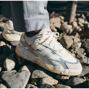 Classy Adidas Niteball 2.0 Off White Cream Shoes For Men (S1H83)