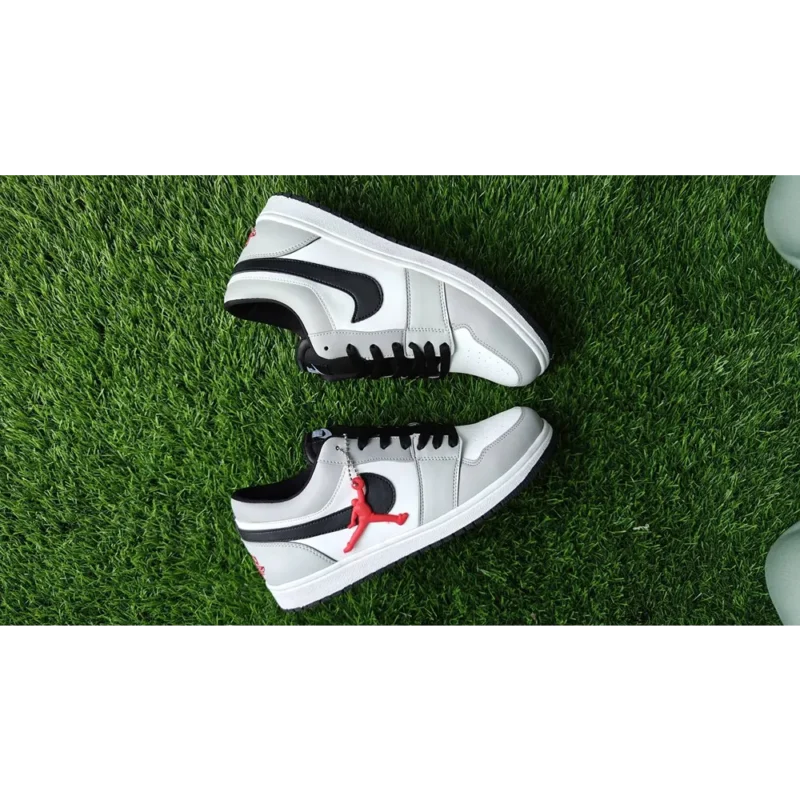Stylish Nike Air Jordan Shorts Grey Shoes For Men (CW22)