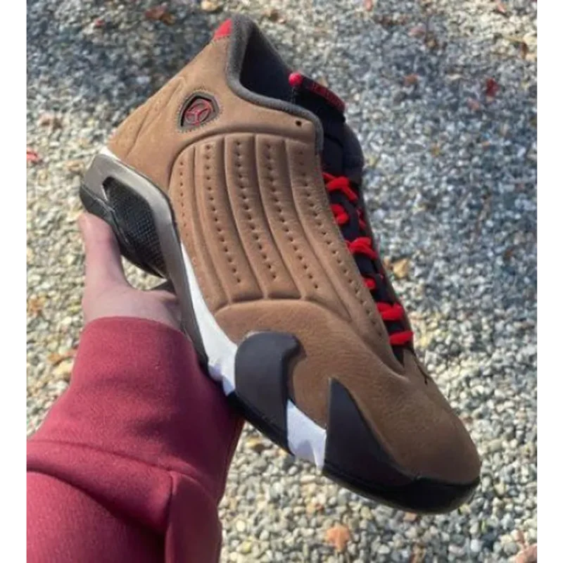 Premium Air Jordan 14 Winterized Archaeo Brown Shoes For Men (SFS1538)