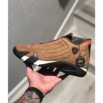Premium Air Jordan 14 Winterized Archaeo Brown Shoes For Men (SFS1538)
