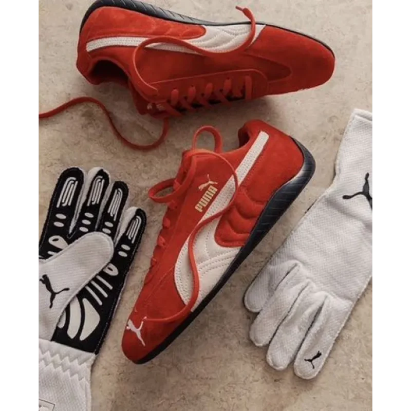 Classy Puma Speedcat Red Shoes For Men (SFS1563)