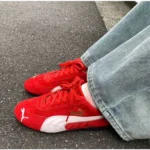 Classy Puma Speedcat Red Shoes For Men (SFS1563)