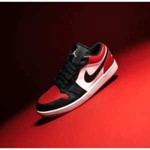 Classy Nike Air Jordan 1 Low Bred Toe Shoes For Men (SFS1565)