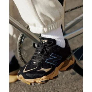 Classy New Balance 9060 Black Royal Gum Shoes For Men (BSF1580)