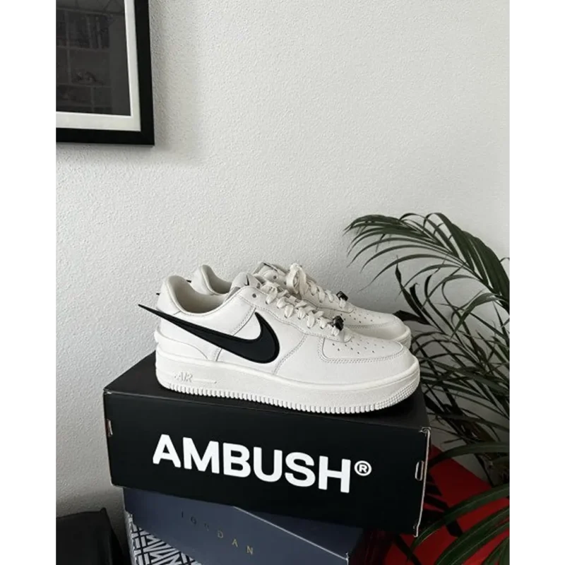 Trendy Nike Air Force 1 X Ambush White Shoes For Men (SFS1583)