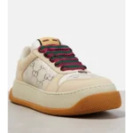Premium Gucci Screener Gg Leather Trimmed Canvas Shoes For Men (SFS1611)