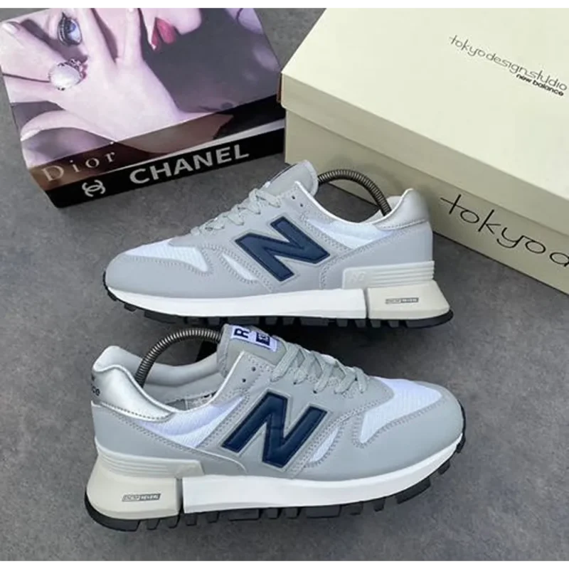 Trendy New Balance Rc 1300 Grey Shoes For Men (SFS1626)
