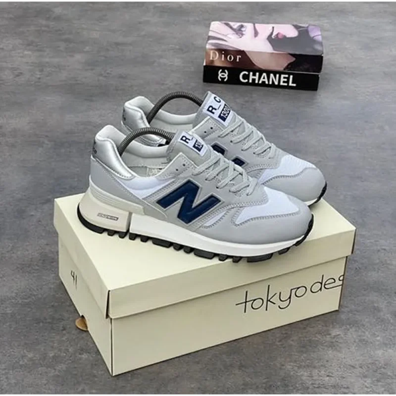 Trendy New Balance Rc 1300 Grey Shoes For Men (SFS1626)