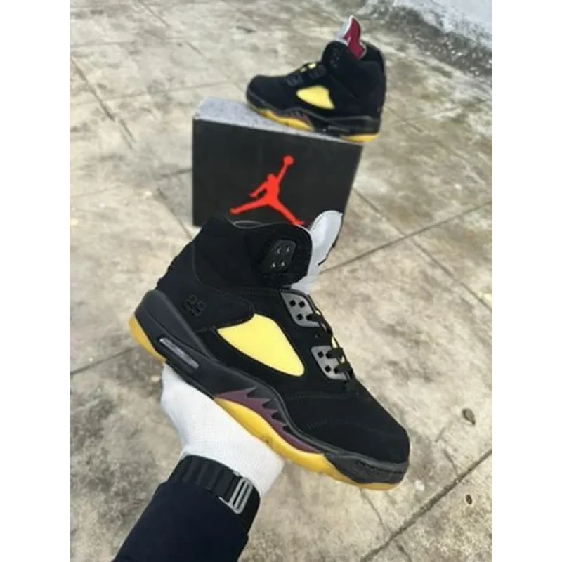 Trendy Air Jordan Retro 5 Burgundy Crush Shoes For Men (BSF1613)