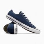 Trendy Converse All Star Navy Blue Short Shoes For Men (SOH342)