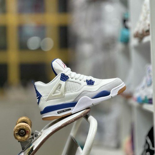 Trendy Air Jordan Retro 4 Sb Sapphire Blue Shoes For Men (SOH344)
