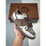 Trendy Nike Sb Dunk Low Chrome Heart White Cocoa Shoes For Men (SOH345)