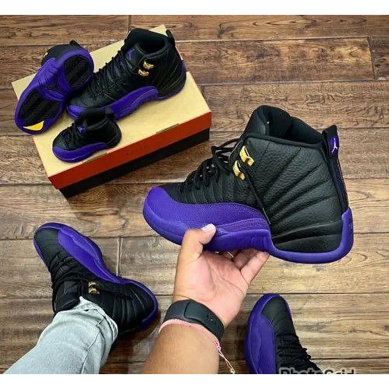 Trendy Air Jordan 12 Field Purple Shoes For Men (SOH358)