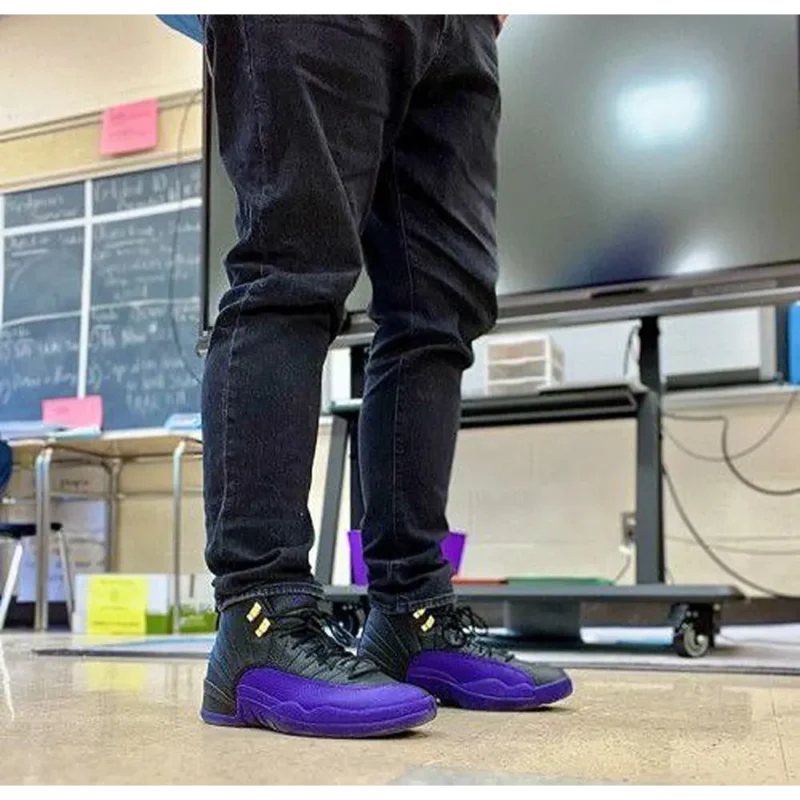 Trendy Air Jordan 12 Field Purple Shoes For Men (SOH358)