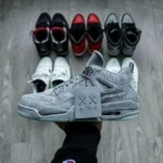 Imported Air Jordan Retro 4 Kaws Cool Grey Shoes For Men (SFS1655)