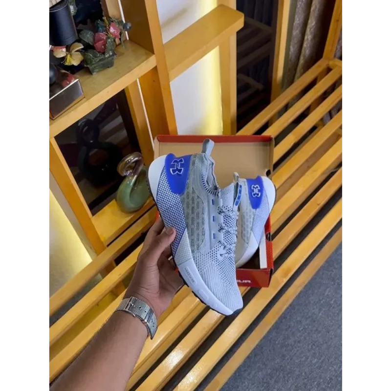 Imported Under Armour Hovr Phantom 3 White Grey Shoes For Men (SFS1663)