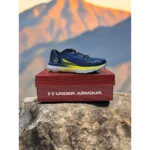Imported Under Armour Hovr Infinite 5 Blue Yellow Shoes For Men (SFS1669)