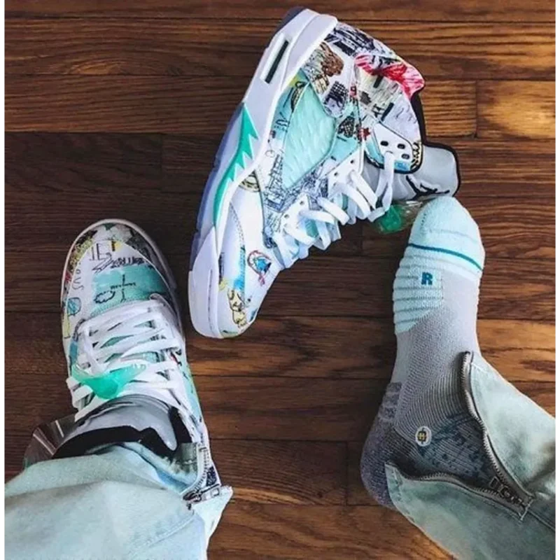 Imported Air Jordan Retro 5 Wings Shoes For Men (SFS1671)