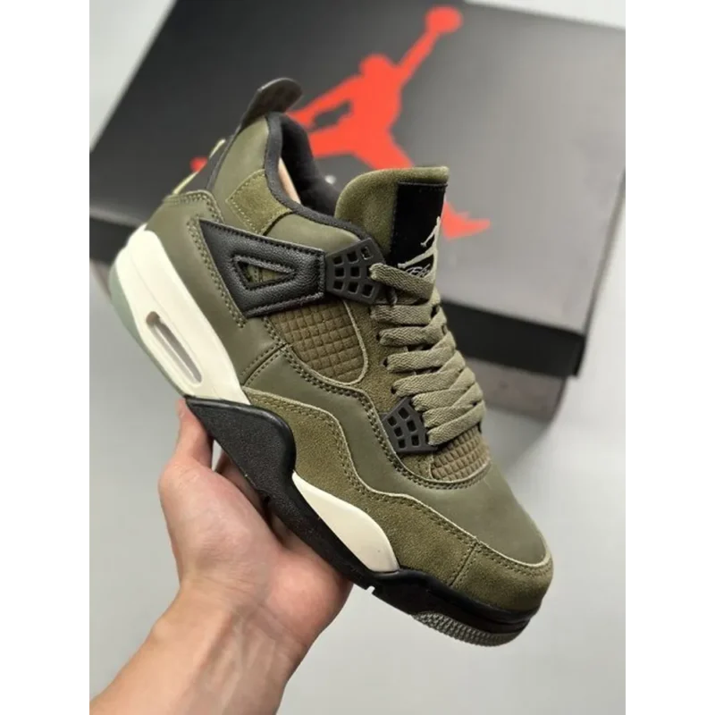 Imported Air Jordan Retro 4 Se Craft Olive Shoes For Men (SFS1672)
