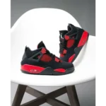 Imported Air Jordan Retro 4 Thunder Red Shoes For Men (BSF1722)