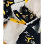 Imported Air Jordan Retro 4 Thunder Yellow Shoes For Men (BSF1723)