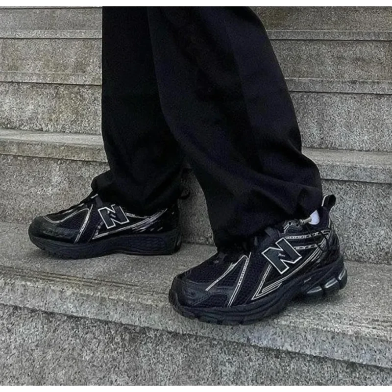 Imported New Balance 1906r Black Silver Shoes For Men (BSF1728)