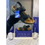 Luxurious Birkenstocks Black Sandal For Men (FF522)