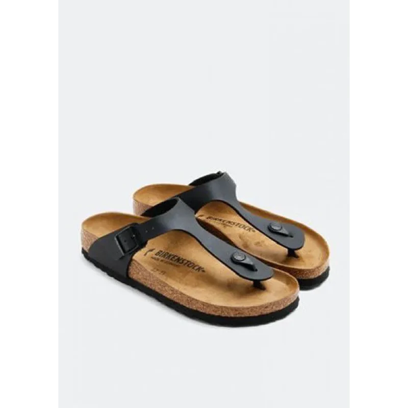 Luxurious Birkenstocks Black Slide For Men (FF527)