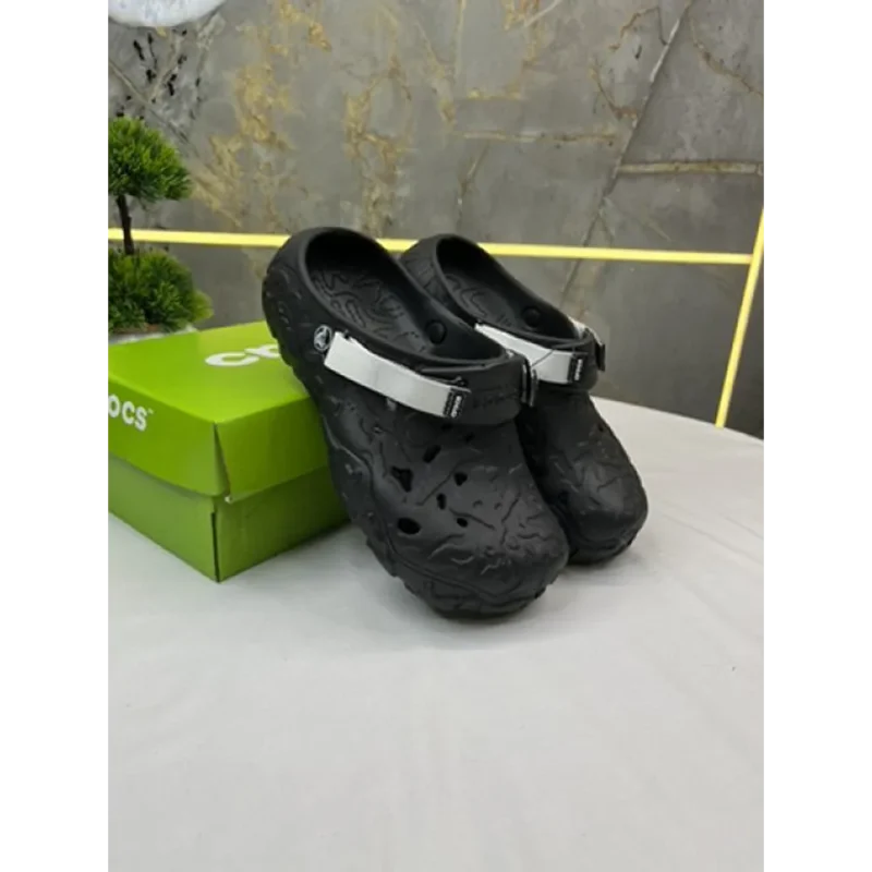 Luxurious Crocs Terrain Full Black Clog For Men (SIG709)