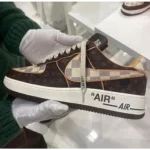 Luxurious Nike Airforce Lv Brown Shoes For Men (SIG714)