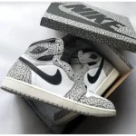 Luxurious Air Jordan Retro 1 Elephant Print Shoes For Men (SIG721)