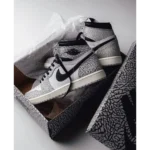 Luxurious Air Jordan Retro 1 Elephant Print Shoes For Men (SIG721)