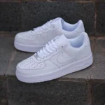 Luxurious Nike Airforce 1 Luxurious White Shoes For Women (SIG727)