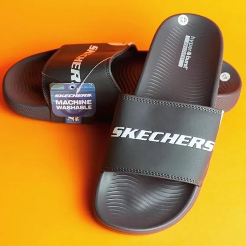 Luxurious Skecher Hyper Burst Grey Shoes For Men (SIG735)