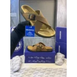 Luxurious Birkenstocks Tan Slide For Men (SIG747)